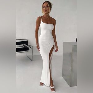 Babyboo Zuri Maxi Dress White XS